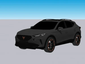 Cupra Formentor 2022 3D Model