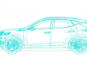Cupra Formentor 2022 3D-Modell
