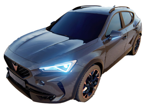 Cupra Formentor 2022 3D Model