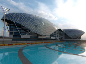 YAS MARINA CIRCUIT 3D Model