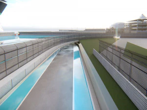 亚斯码头赛道 3D 模型