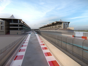 YAS MARINA CIRCUIT 3Dモデル