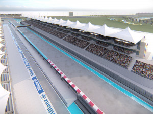 YAS MARINA CIRCUIT 3Dモデル