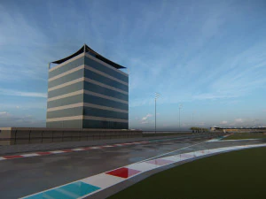 亚斯码头赛道 3D 模型