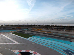 亚斯码头赛道 3D 模型