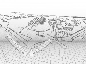YAS MARINA CIRCUIT 3Dモデル