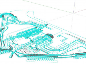 YAS MARINA CIRCUIT 3Dモデル