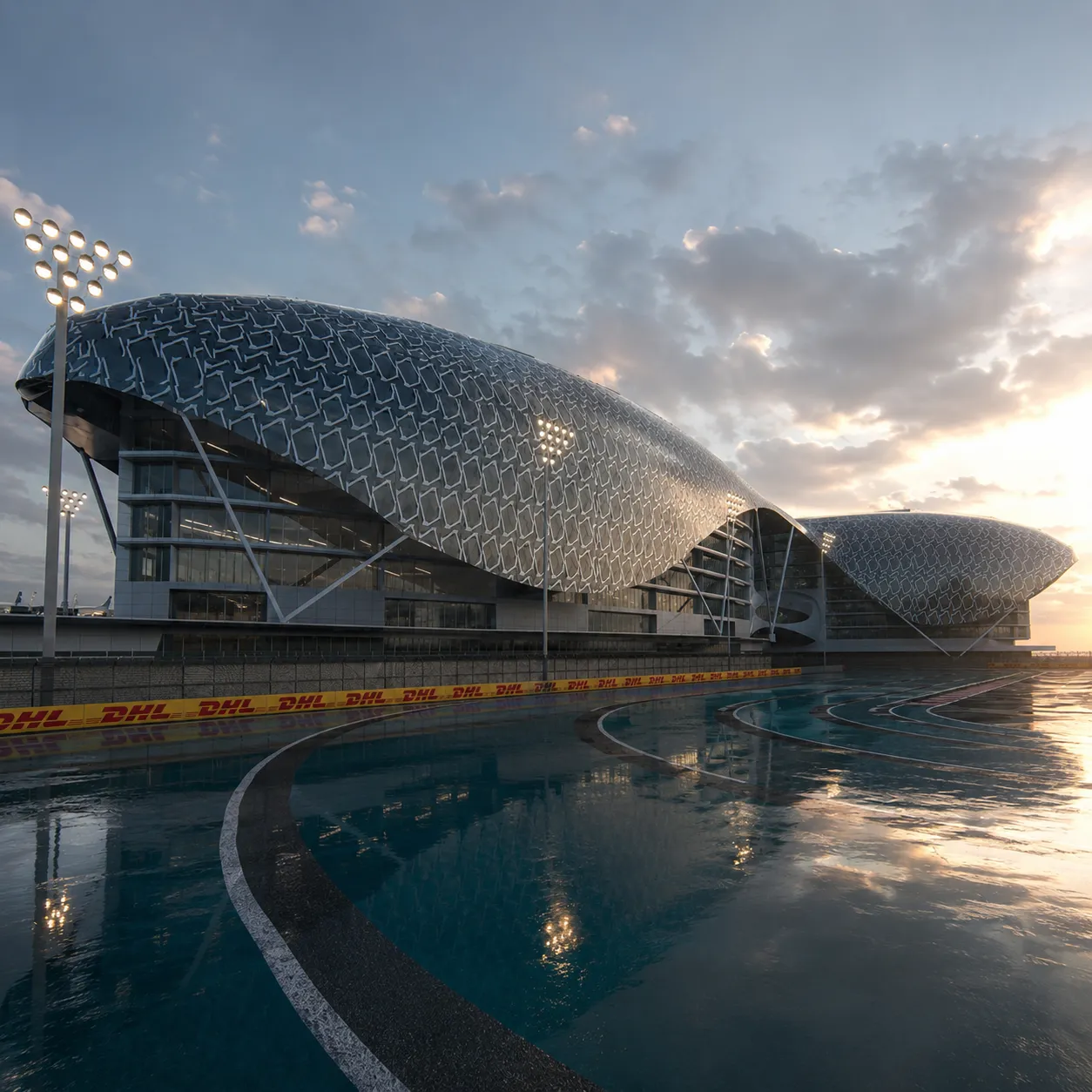 YAS MARINA CIRCUIT 3D Model .c4d .max .obj .3ds .fbx .stl .blend