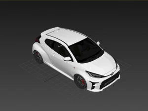 Toyota GR Yaris 2022 3D Model