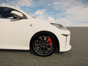 Toyota GR Yaris 2022 3D Модель