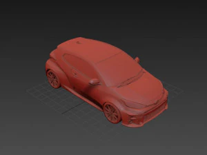 Toyota GR Yaris 2022 3D Model