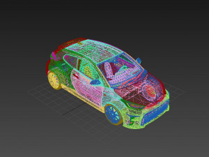 Toyota GR Yaris 2022 3D Модель