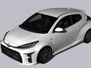 Toyota GR Yaris 2022 3D Model
