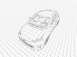 Toyota GR Yaris 2022 3D Модель