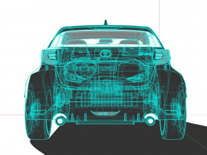 Toyota GR Yaris 2022 3D Модель