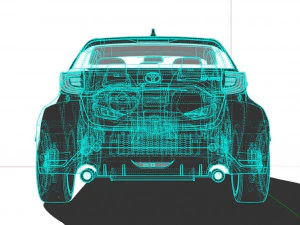 Toyota GR Yaris 2022 3D Model
