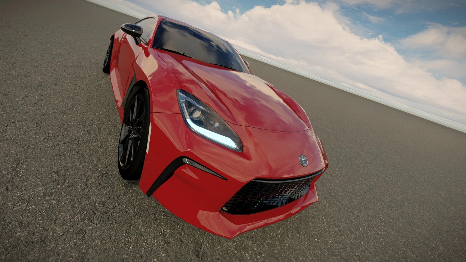 Toyota GR 86 2022 3D Model .c4d .max .obj .3ds .fbx .stl .blend 