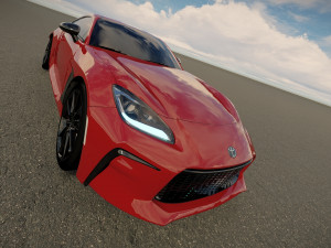 Toyota GR 86 2022 3D Model