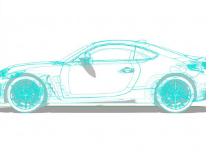 Toyota GR 86 2022 Modelo 3D