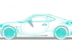 Toyota GR 86 2022 3D Model