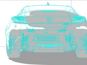 Toyota GR 86 2022 Modelo 3D