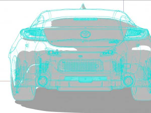 Toyota GR 86 2022 3D Model