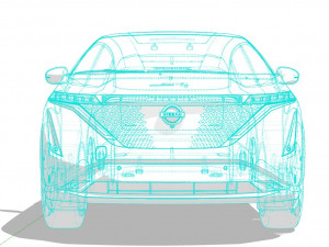 Nissan Ariya 2022 3D Model