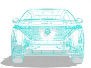 Nissan Ariya 2022 3D Model
