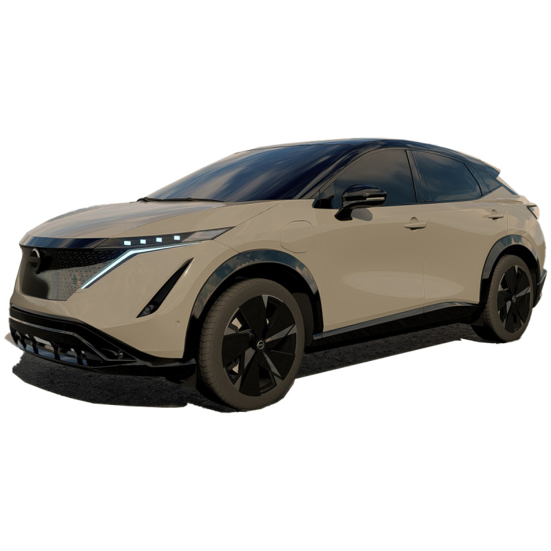 Nissan Ariya 2022 3D Model .c4d .max .obj .3ds .fbx .stl .blend 