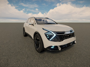 Kia Sportage 2022 3D-Modell