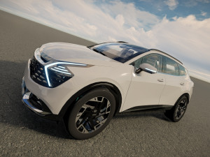 Kia Sportage 2022 3D-Modell
