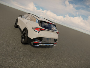 Kia Sportage 2022 3D-Modell