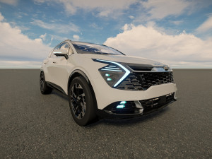 Kia Sportage 2022 3D-Modell