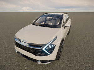 Kia Sportage 2022 3D-Modell