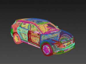 Kia Sportage 2022 3D-Modell
