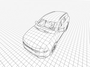 Kia Sportage 2022 3D-Modell