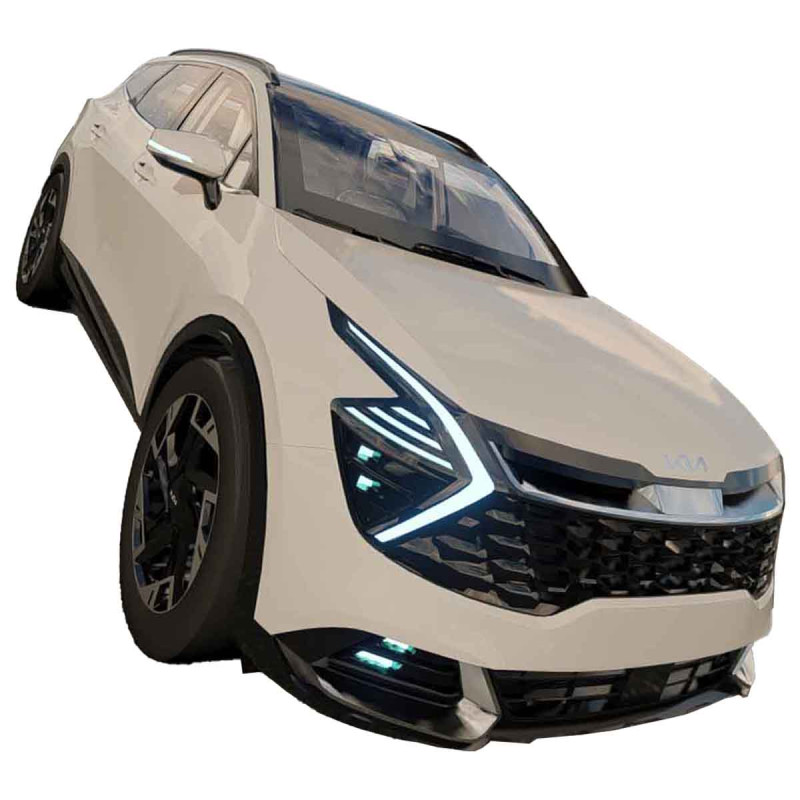 Kia Sportage 2022 3D-Modell .c4d .max .obj .3ds .fbx .stl .blend 
