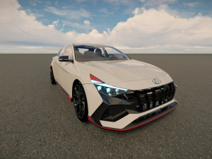 Hyundai Elantra N 2022 Modelo 3D