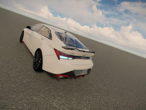 Hyundai Elantra N 2022 Modelo 3D