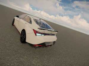 Hyundai Elantra N 2022 3D Model