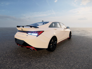 Hyundai Elantra N 2022 Modelo 3D