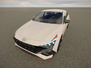 Hyundai Elantra N 2022 3D Model