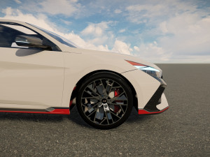 Hyundai Elantra N 2022 Modelo 3D
