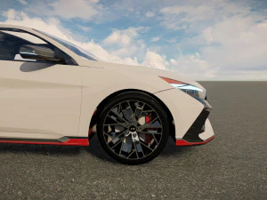 Hyundai Elantra N 2022 3D Model