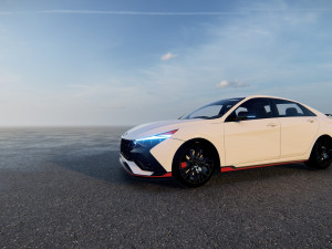 Hyundai Elantra N 2022 Modelo 3D