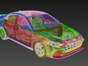 Hyundai Elantra N 2022 Modelo 3D