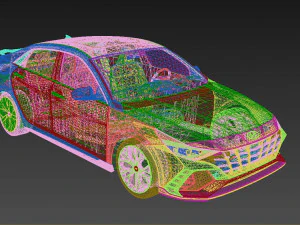 Hyundai Elantra N 2022 3D Model