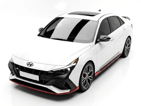 Hyundai Elantra N 2022 Modelo 3D