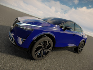 Nissan Qashqai 2022 Model 3D