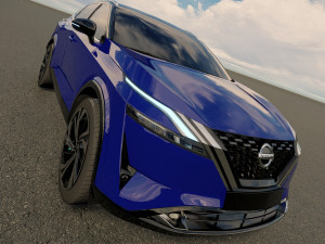 Nissan Qashqai 2022 Model 3D